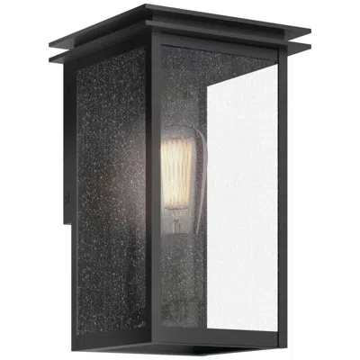 Kichler Arkville Textured Black 1lt Small Outdoor Wall Light