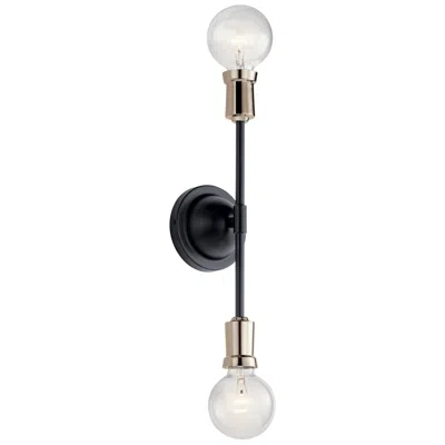 Kichler Armstrong Sconce 2 Light In Black