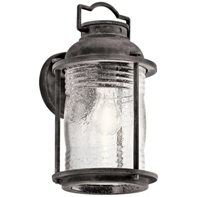 Kichler Ashland Bay 13 1/2" High Zinc Outdoor Wall Light