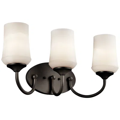 Kichler Aubrey 21"w Olde Bronze 3-light Vanity Bath Light