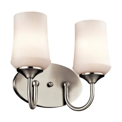 Kichler Aubrey Brushed Nickel Bath 2lt