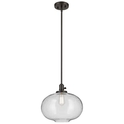 Kichler Avery 14 1/2" Wide Olde Bronze Clear Glass Globe Pendant