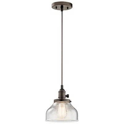 Kichler Avery™ 8" Wide Olde Bronze Bell Mini Pendant Light