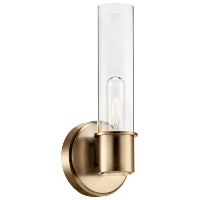 Kichler Aviv 13" High Champagne Bronze Wall Sconce