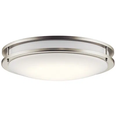 Kichler Avon 24" Wide Led Brushed Nickel Flush Mount Ceiling Light
