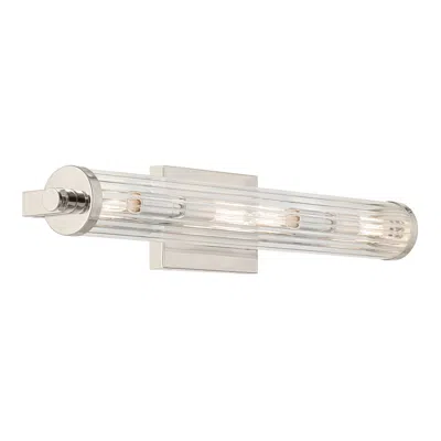 Kichler Azores 25" Wide Polished Nickel Linear Bath Light