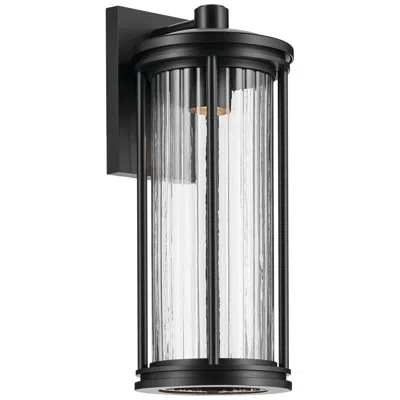 Kichler Barras 20.25" 1-light Outdoor Darksky Black Wall Sconce