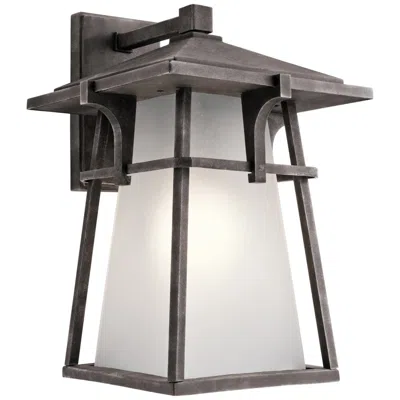 Kichler Beckett 18" High Zinc Tall Outdoor Wall Light