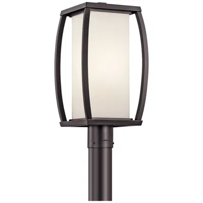 Kichler Bowen 18 1/2" High Bronze Outdoor Post Light