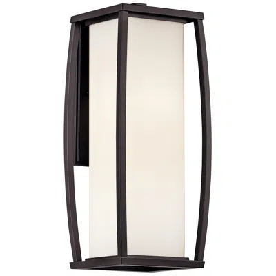 Kichler Bowen 18" High Bronze Outdoor Wall Light