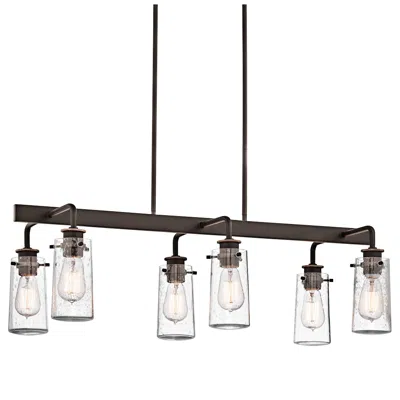 Kichler Braelyn 34" Wide Olde Bronze Kitchen Island Light Chandelier