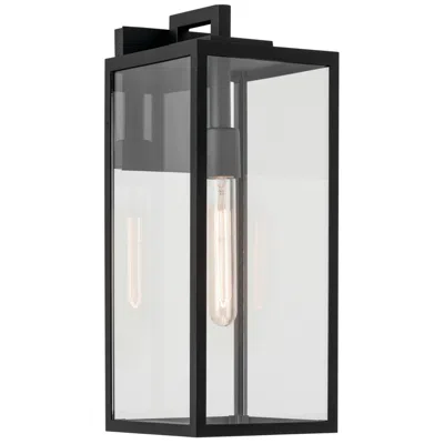 Kichler Branner 17 3/4"h Texture Black Outdoor Wall Light