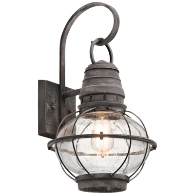 Kichler Bridge Point 20" High Zinc Outdoor Wall Light