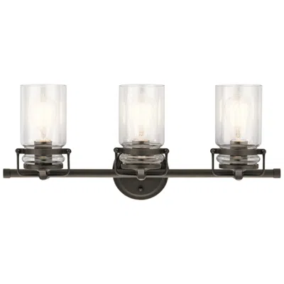 Kichler Brinley 24" Wide Olde Bronze 3-light Bath Light