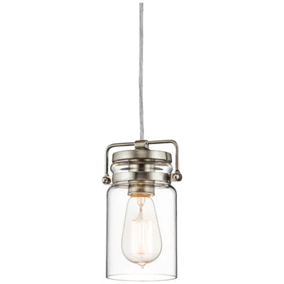Kichler Brinley 4 3/4" Wide Brushed Nickel Mini Pendant