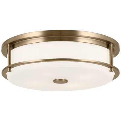 Kichler Brit 18" Wide Champagne Bronze Ceiling Light In Gold