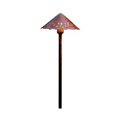 Kichler Bronze Finish Hammered Roof Led Landscape Path Light