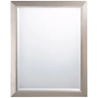 Kichler Brushed Nickel 24" X 30" Rectangular Wall Mirror