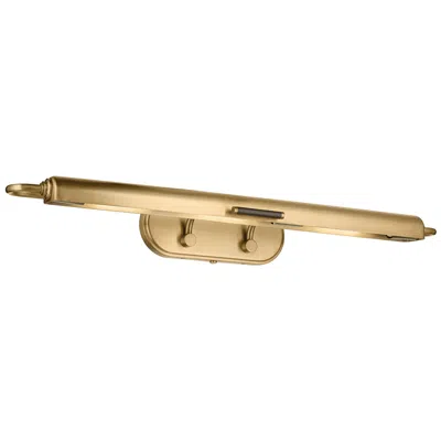 Kichler Caillier 35.25" 3-light Picture Light In Lacquered Brass