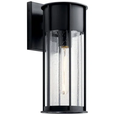 Kichler Camillo 14 3/4"h Textured Black Outdoor Wall Light