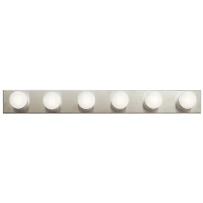Kichler Candrea 36" Wide Brushed Nickel 6-light Linear Bath Light
