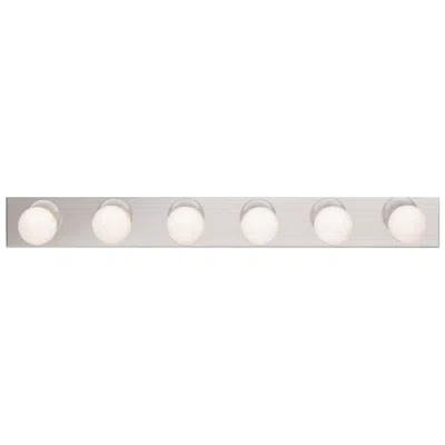 Kichler Candrea 36" Wide Chrome 6-light Linear Bath Light
