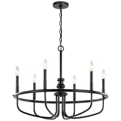 Kichler Capitol Hill 22" Chandelier Black