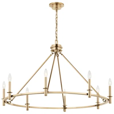 Kichler Carrick 40 3/4" Wide 8-light Champagne Bronze Ring Chandelier