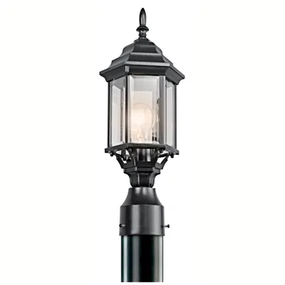 Kichler Chesapeake 17.9-in Black Traditional Outdoor Post Light