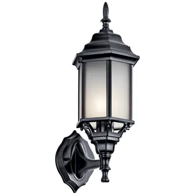 Kichler Chesapeake Black Traditional Outdoor Wall Light