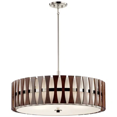 Kichler Cirus 30" Wide 5-light Modern Drum Pendant