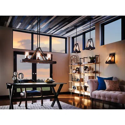 Kichler Colerne 33 3/4" Wide Auburn Island Chandelier