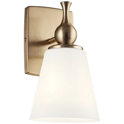 Kichler Cosabella 10 1/2" High Champagne Bronze Wall Sconce
