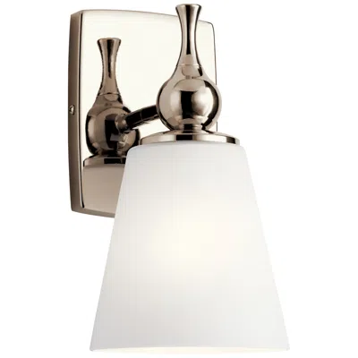 Kichler Cosabella 10 1/2" High Polished Nickel Wall Sconce