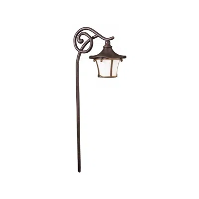 Kichler Cotswold Lantern Style Aged Bronze Path Light