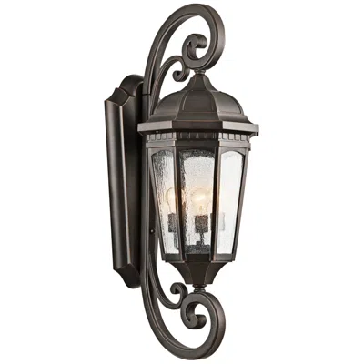 Kichler Courtyard 40 1/2" High Bronze Outdoor Wall Light