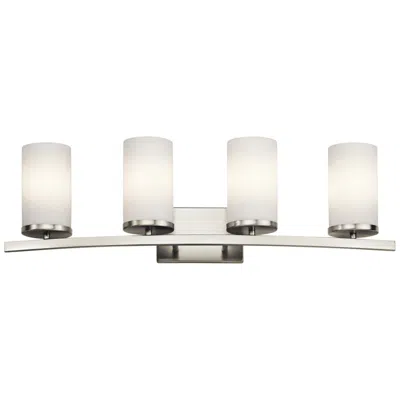 Kichler Crosby 31" Wide Brushed Nickel 4-light Bath Light