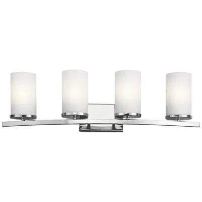Kichler Crosby 31" Wide Chrome 4-light Bath Light