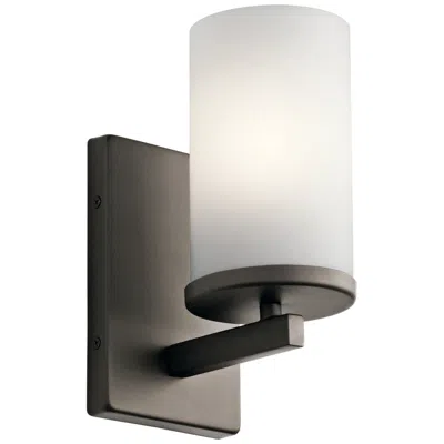 Kichler Crosby 9 1/4" High Olde Bronze Wall Sconce