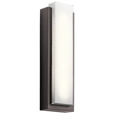 Kichler Dahlia 25 1/4" High Led Bronze Outdoor Wall Light