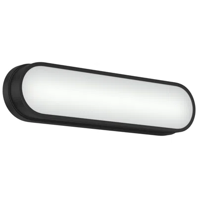 Kichler Daines 18.75" Led Bath Bar With White Glass In Black