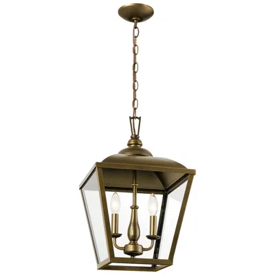 Kichler Dame 12 1/2" Wide Character Bronze 2-light Pendant