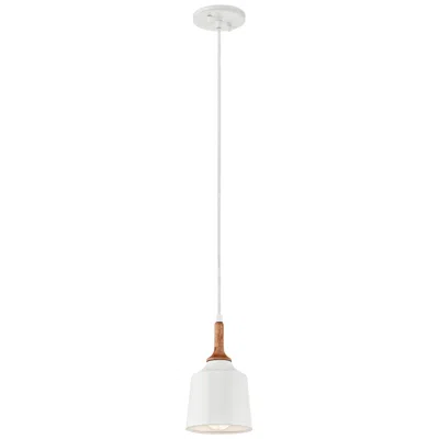 Kichler Danika 5 1/4" Wide White Metal Mini Pendant