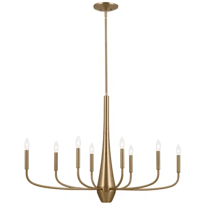 Kichler Deela 41" Wide Champagne Bronze 8-light Chandelier