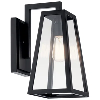 Kichler Delison 14" High Black Outdoor Wall Light