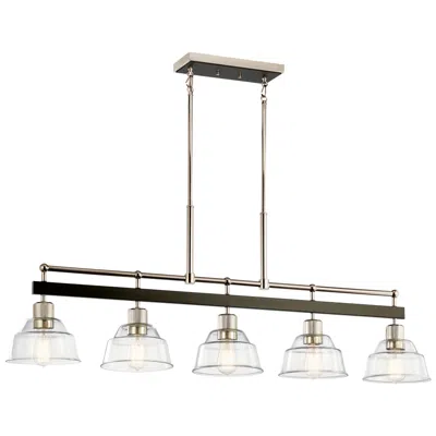 Kichler Eastmont Linear Chandelier 5 Light
