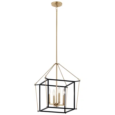 Kichler Eisley Champagne Bronze Foyer Pendant 4lt