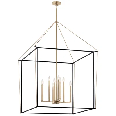 Kichler Eisley Champagne Bronze Foyer Pendant 8lt