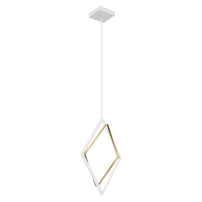 Kichler Elan Darski White Led Pendant