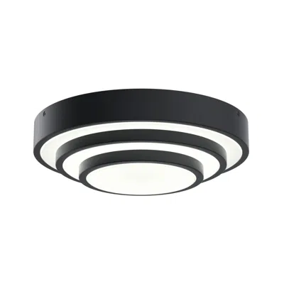 Kichler Elan Dombard Matte Black Flush Mount